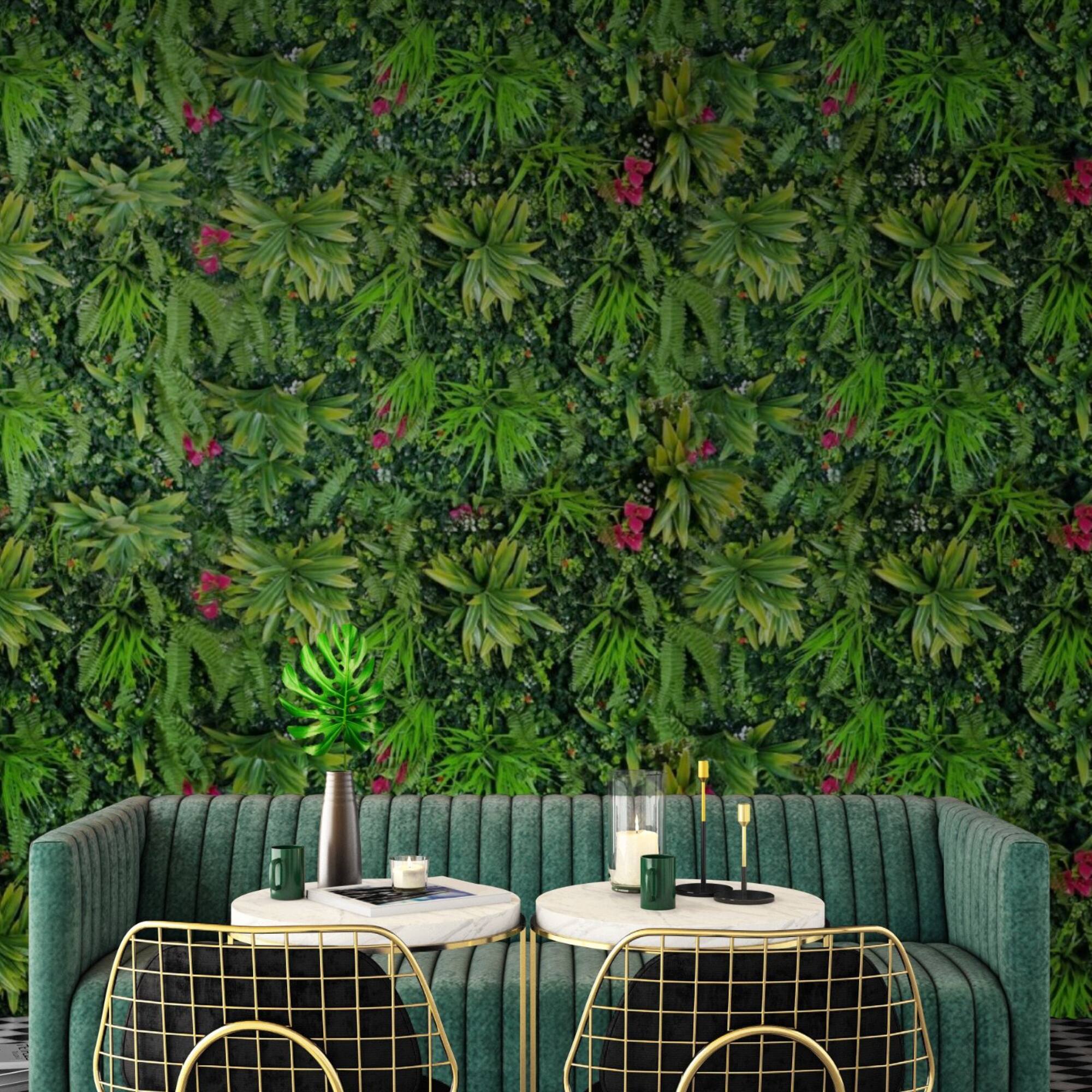 20" Verona Style Plant Living Wall Panels, 4ct.
